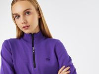 Женское платье Lacoste с длинным рукавом на молнии