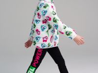 Куртка текстильная с полиуретановым покрытием для девочек