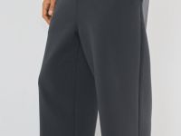 Брюки с эластичным поясом, Серый