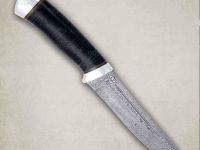 Нож АиР "Бекас", сталь ZDI 1016, рукоять кожа, алюминий