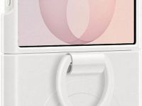 Чехол Samsung Silicone Ring Magnet Case Samsung Galaxy Z Flip8 кремовый