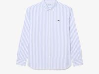Рубашка мужская Lacoste хлопковая в полоску