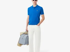 Мужское поло Lacoste L1212 классического кроя