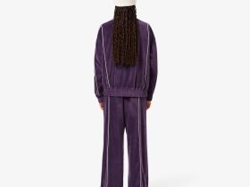 Женские хлопковые спортивные брюки Lacoste