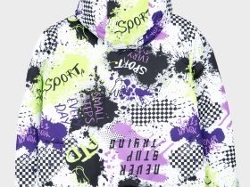 Куртка текстильная с полиуретановым покрытием для девочек