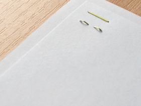 Скобы для степлера №24/6 Globus 1000 шт., золотые (плоская упаковка)