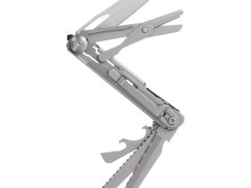 Нож перочинный Stinger 112 мм, 9 функций, серебристый