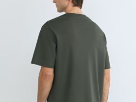 Футболка из плотного хлопка, Зеленый