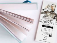 Скетчбук для маркеров Малевичъ "Fashion" 20х20 см 60 л 75 г, лазурный