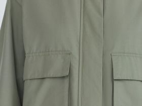 Лёгкая куртка с воротником-стойкой, Желтый