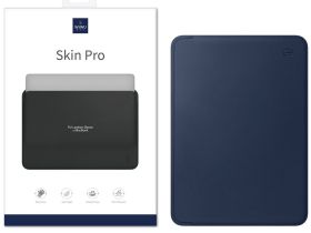 Чехол для ноутбука WIWU Skin New Pro II PU Leather Sleeve для Apple MacBook Pro 14.2" (синий)