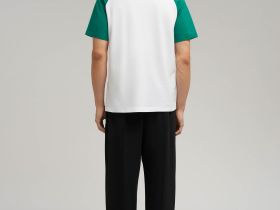 Поло прямого кроя из хлопка пике