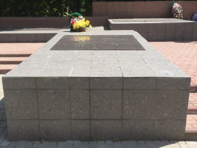 Могила А.И. Виноградова (1898-1942) - командира Бежицкого партизанского отряда