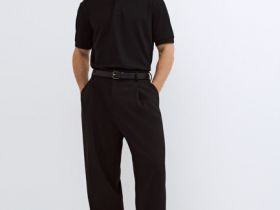 Поло из пике, Черный