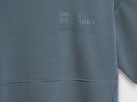 Худи с принтом для мальчиков, Синий