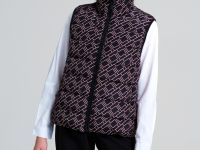 Жилет текстильный с полиуретановым покрытием для девочек