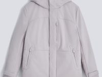 Утепленная куртка с капюшоном