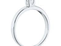 Помолвочное кольцо из белого золота с бриллиантом э0901кц06159700