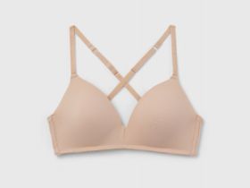 Бюстгальтер с формованными чашками, Бежевый