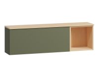 Полка Элвуд 120x36 Оливковый
