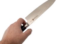 Нож кухонный Шеф Tuotown, серия FT-Series, VG10 Дамасская сталь