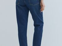 Джинсы Mom с высокой посадкой, Синий