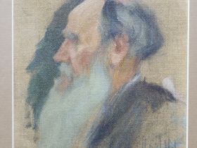 В Якутске открылась выставка «Эволюция образа Толстого: от Ге до Гинцбурга»