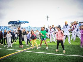 Фото. День физкультурника отмечают в Якутске