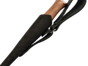 Кованый нож Финский, сталь 65х13, рукоять орех