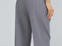 Брюки с ремнём, Серый