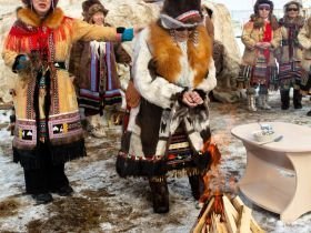 Арктическая снегоходная экспедиция «К Каменным Людям Сундуруна через кряж Суор Уйата».