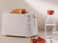 Alessi Тостер 25х34х18,5 см, белый Plissé Alessi