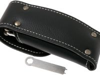 Нож складной LionSteel SR22 G (GREY) Mini, сталь Uddeholm Sleipner® Satin, рукоять титан по технологии Solid®, серый