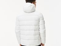 Мужская стёганая куртка Lacoste с капюшоном