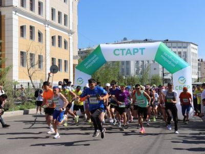 900 бегунов приняли участие в «Зеленом марафоне» в Якутске