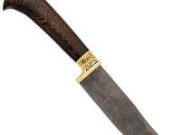 Пчак Узбекский малый, сталь дамаск, рукоять венге