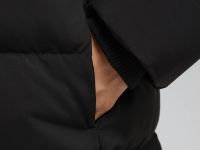 Длинный пуховик с натуральным пухом