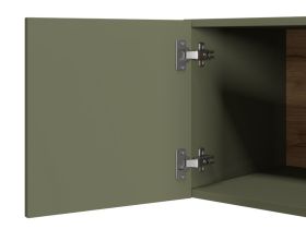 ТВ-тумба подвесная Имин 2-180x36 Оливковый