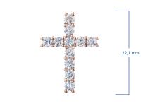 Подвеска из красного золота э0212пд10231253