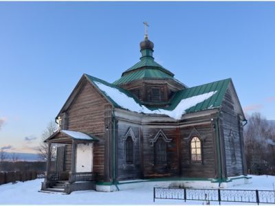 Троицкая церковь зимняя