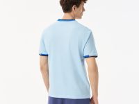 Мужская хлопковая Футболка Lacoste с принтом