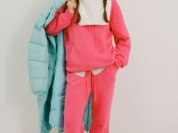 Стеганый капор-капюшон