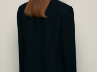 Однобортный жакет с добавлением льна