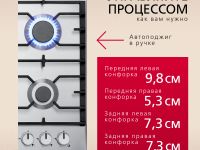 Газовая панель Hansa BHGI630301