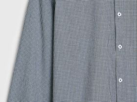 Рубашка в клетку виши, Синий