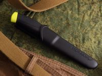 Нож с фиксированным лезвием Morakniv Fishing Comfort Fillet 090, сталь Sandvik 12C27, рукоять резина/пластик