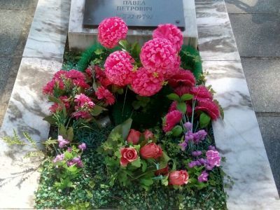 Могила Алдошина Павла Петровича (1920–1992), полного кавалера ордена Славы