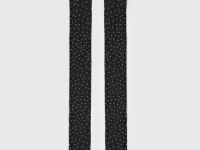 Митенки со стразами для девочек, Черный