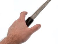 Походный нож Северный, сталь дамаск, рукоять ясень