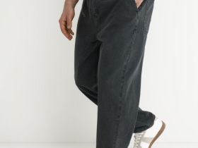 Свободные джинсы, Серый